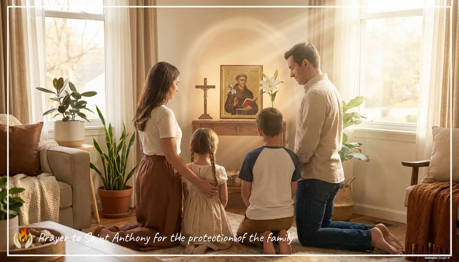 Prayer to Saint Anthony for the protection of the family