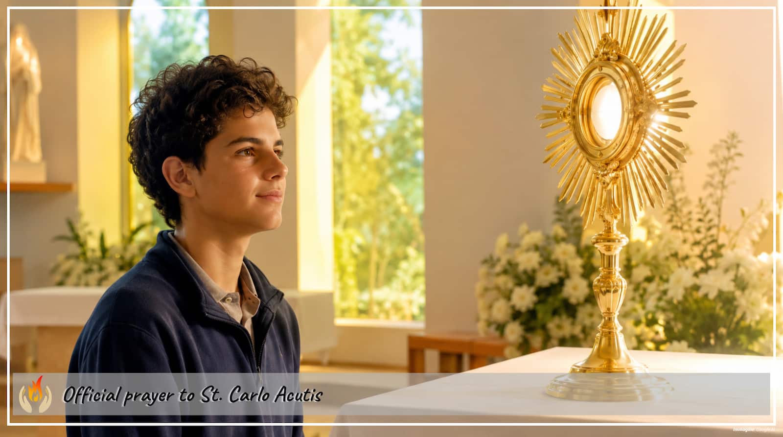 Official prayer to St. Carlo Acutis