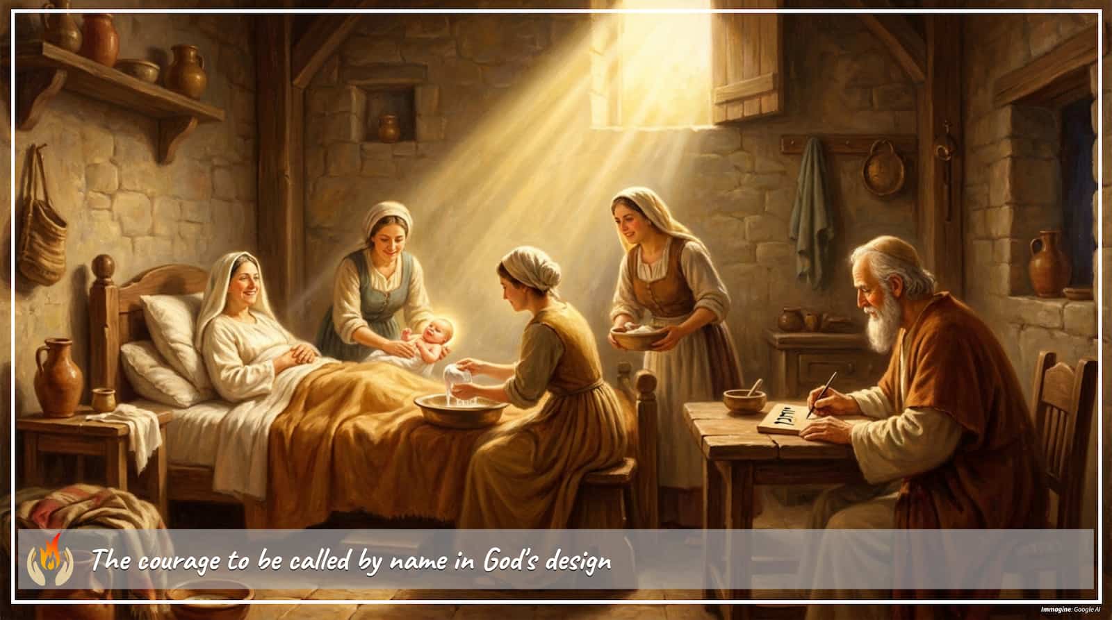 Prayer of the day for Wednesday, June 24, 2026 entitled: “The courage to be called by name in God’s design”