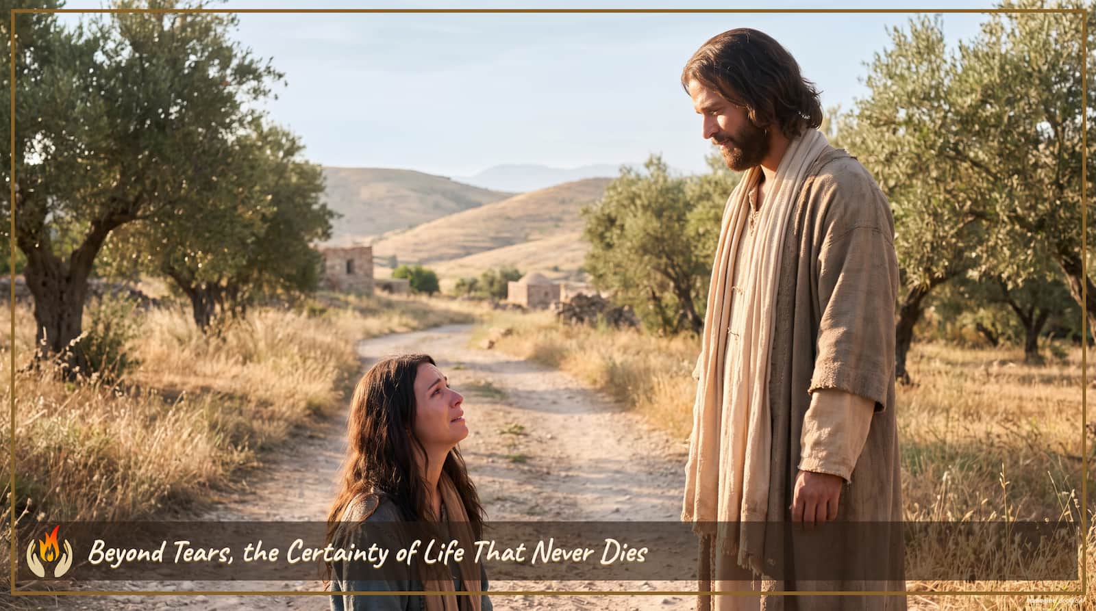 Daily Prayer for Wednesday, July 29, 2026 entitled: “Beyond Tears, the Certainty of Life That Never Dies”