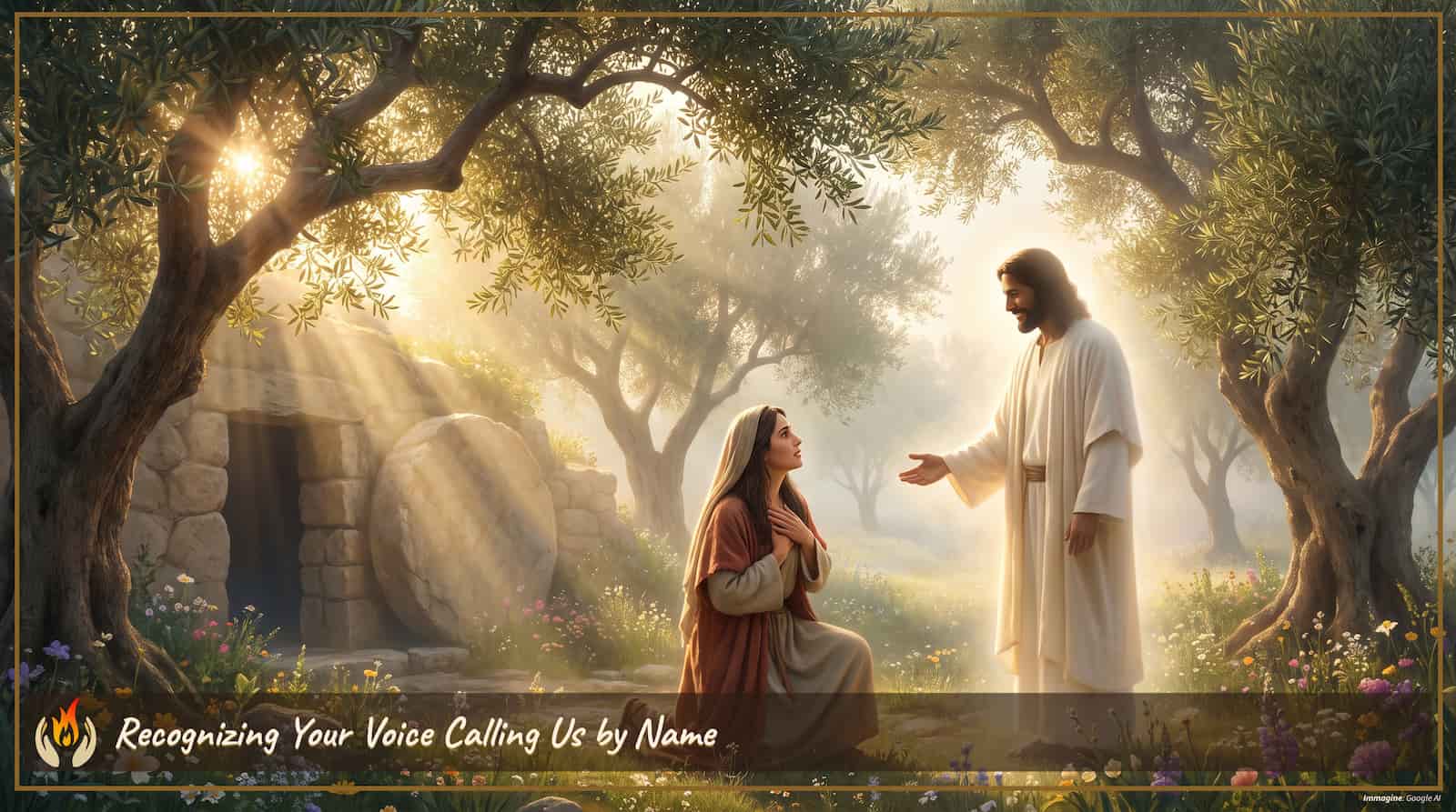 Daily Prayer for Wednesday, July 22, 2026, titled: “Recognizing Your Voice Calling Us by Name”