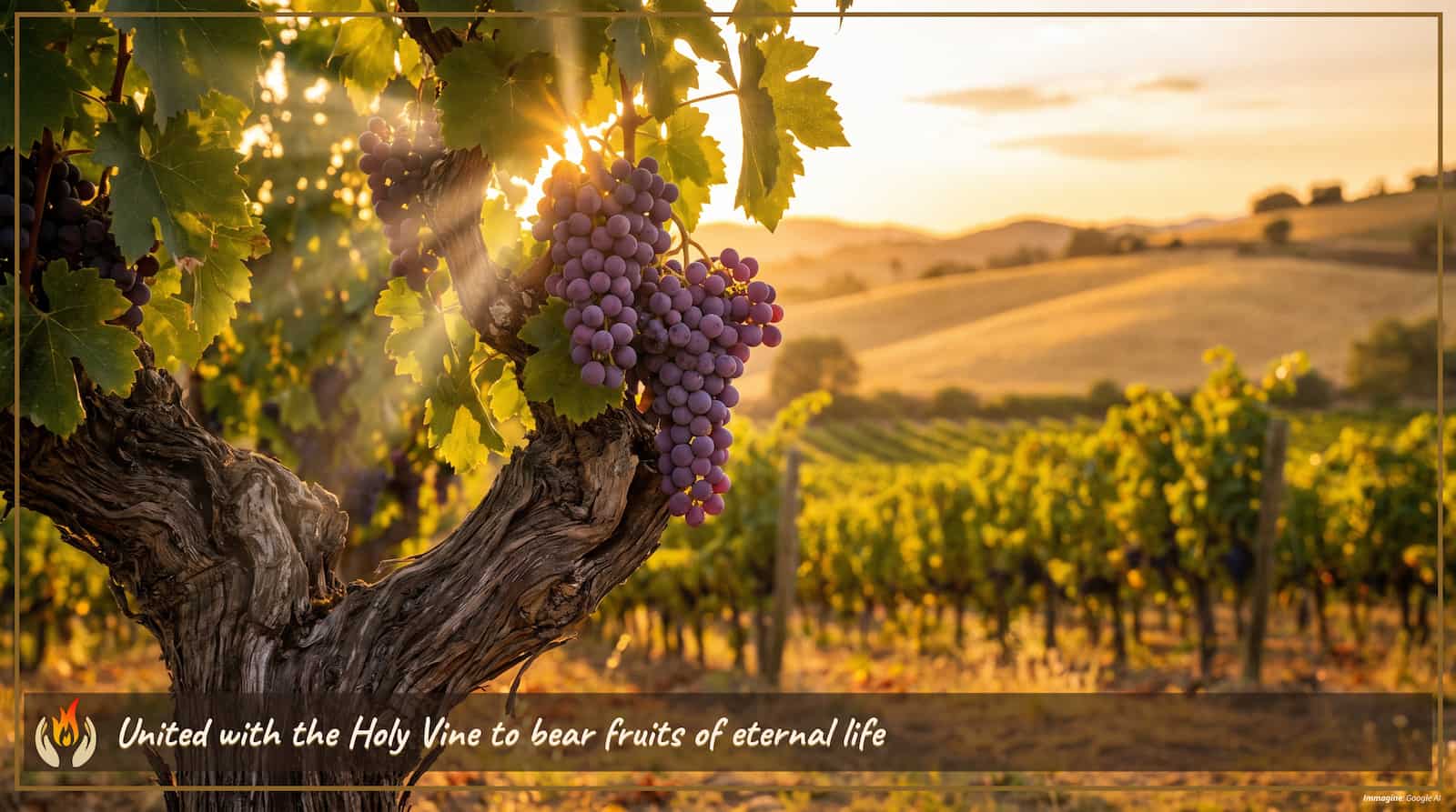 Daily Prayer of Thursday, July 23, 2026 titled: “United with the Holy Vine to bear fruits of eternal life”