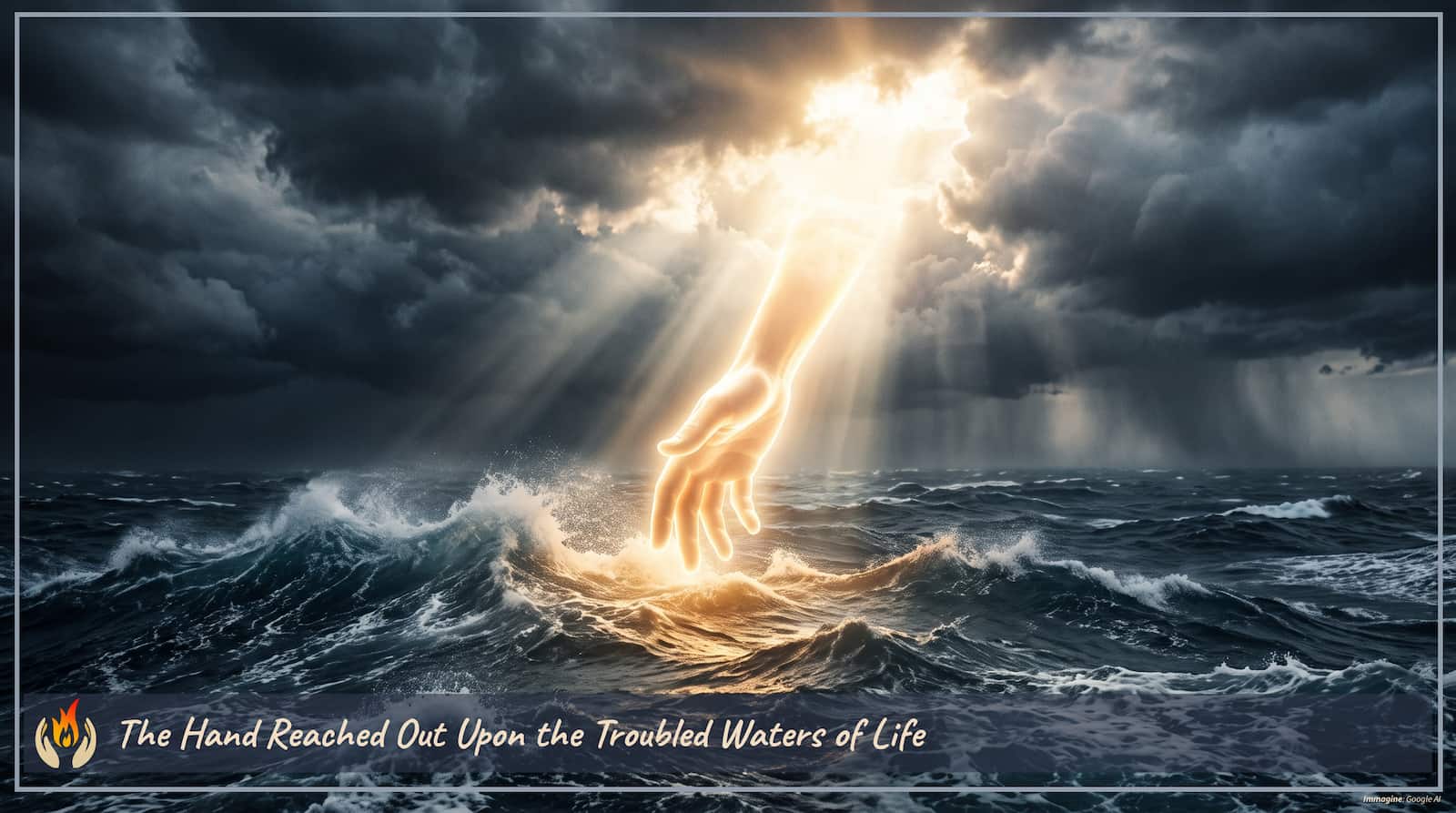 Daily Prayer for Sunday, August 9, 2026 entitled: “The Hand Reached Out Upon the Troubled Waters of Life”