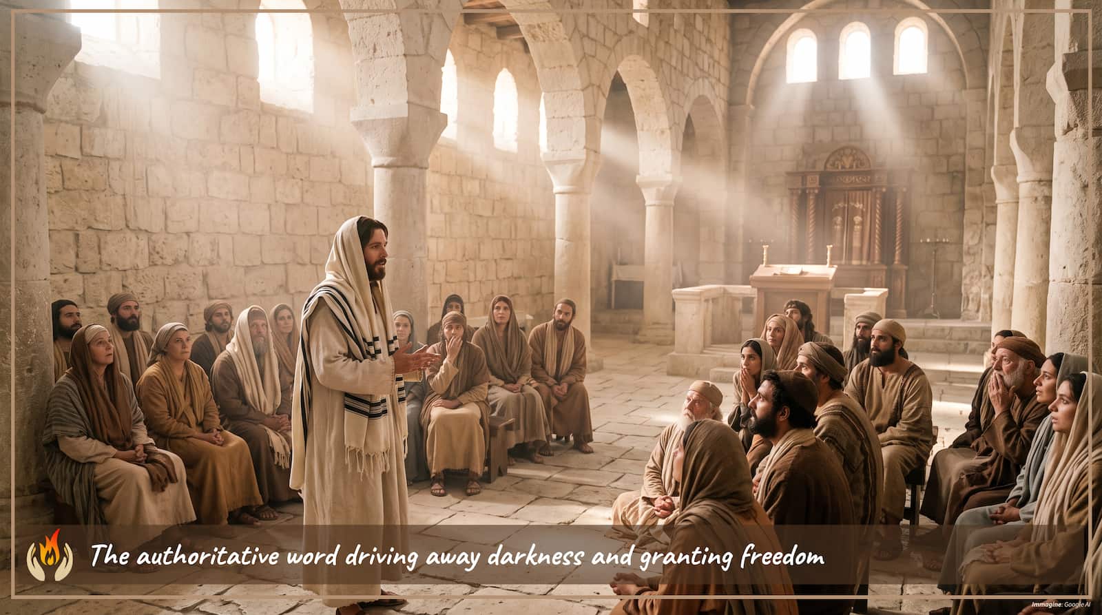 Daily Prayer for Tuesday, September 1, 2026 titled: “The authoritative word driving away darkness and granting freedom”