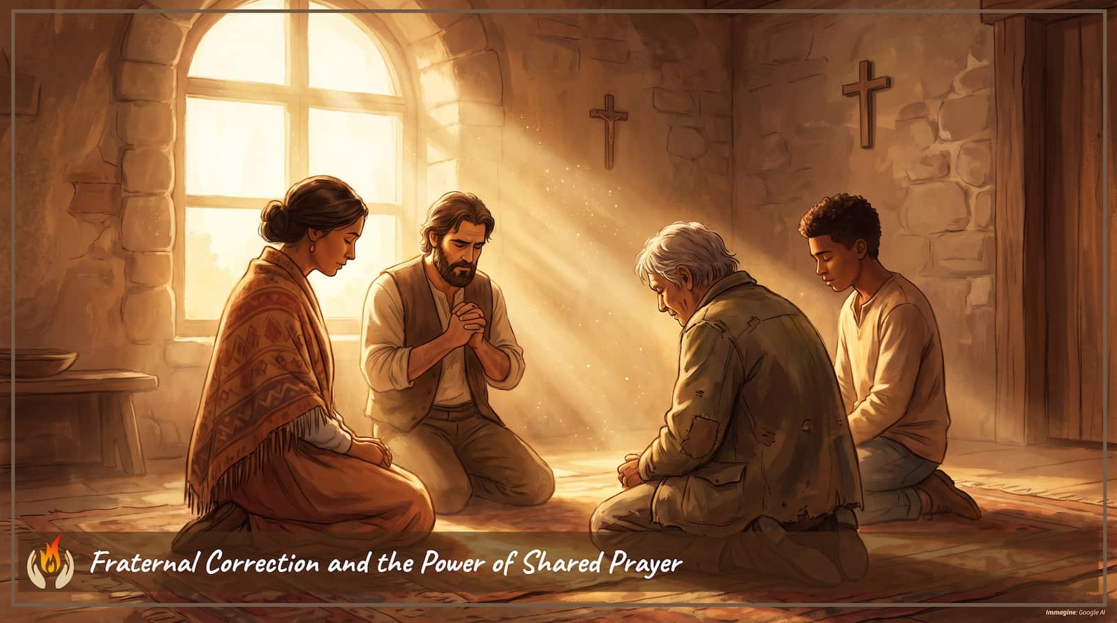 Daily Prayer for Sunday, September 6, 2026 titled: “Fraternal Correction and the Power of Shared Prayer”
