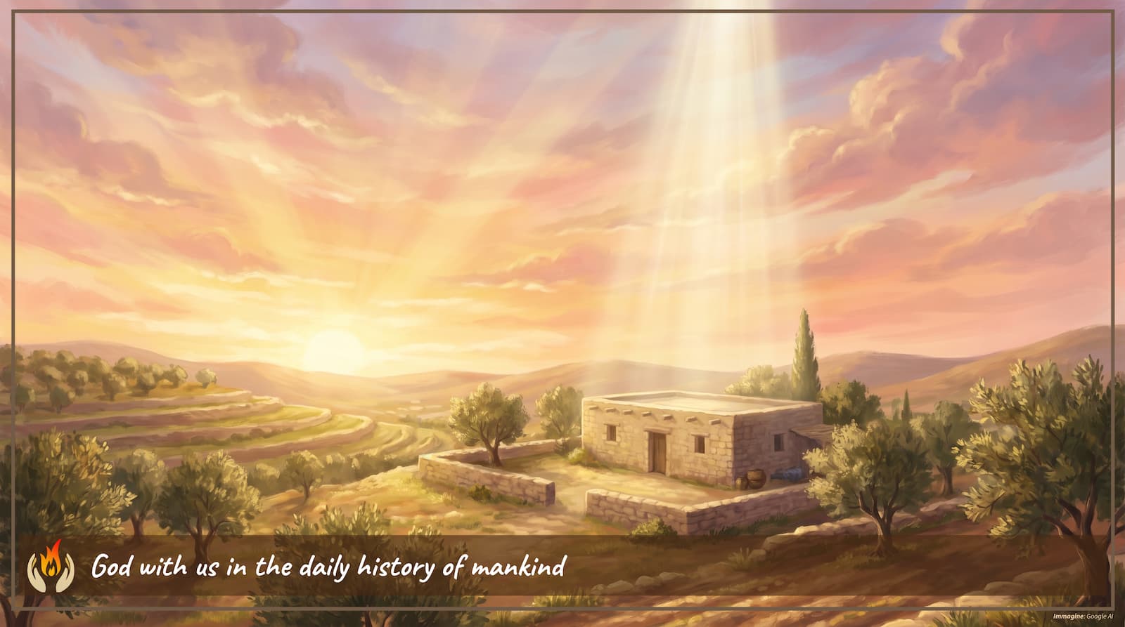 God with us in the daily history of mankind